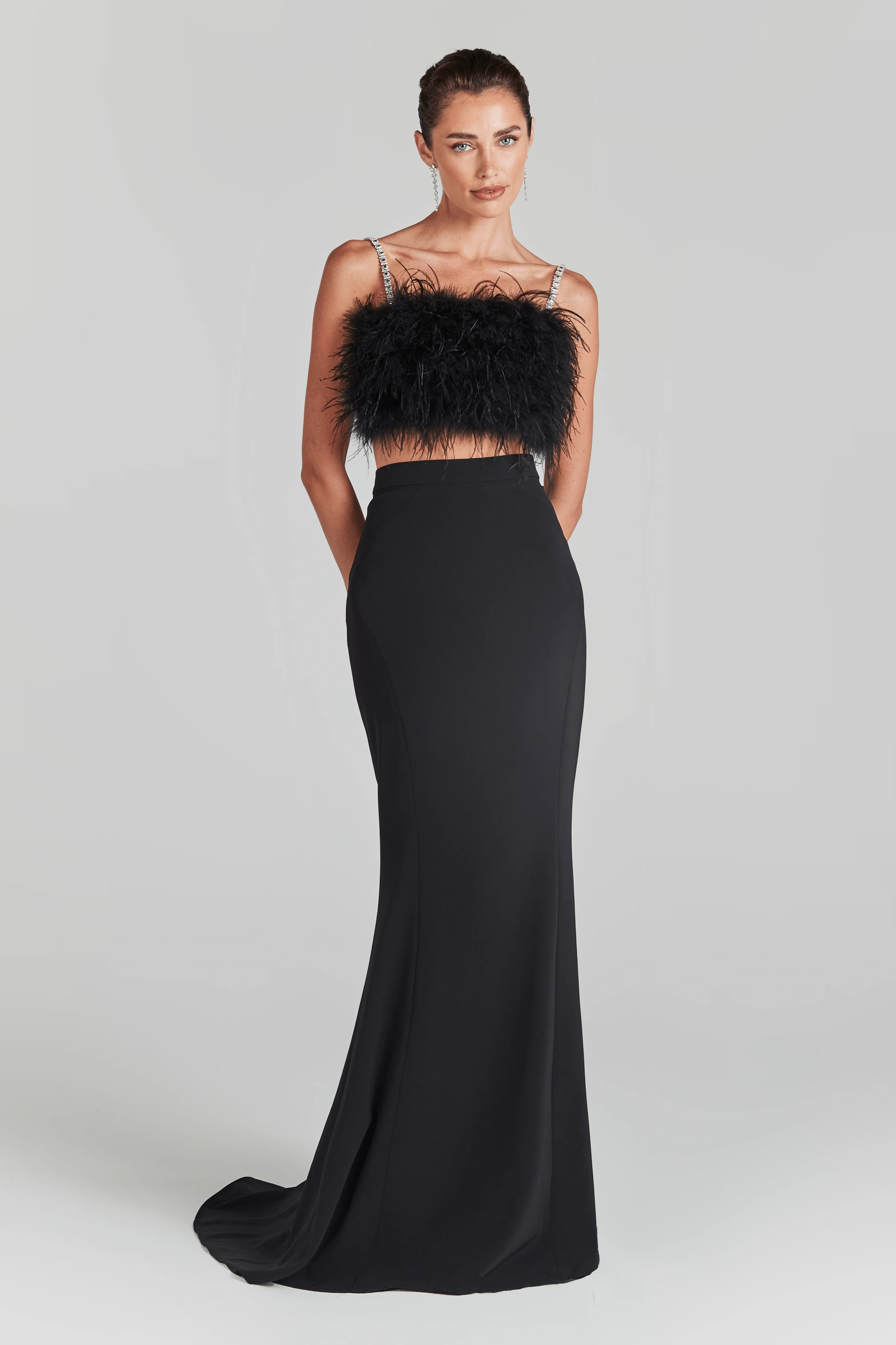 Carolina Black Maxi Skirt - Image 6