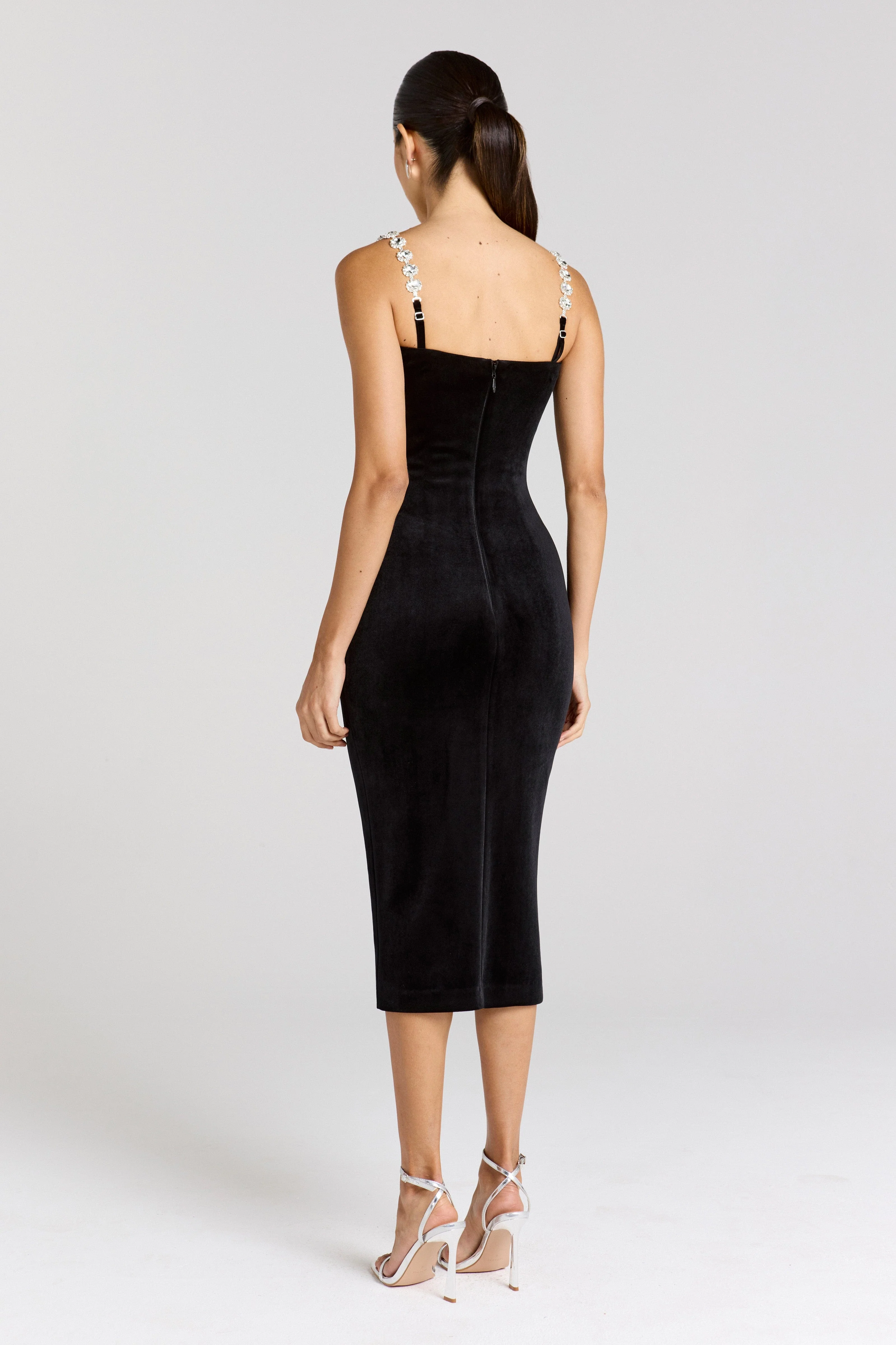 Eliza Black Dress - Image 4