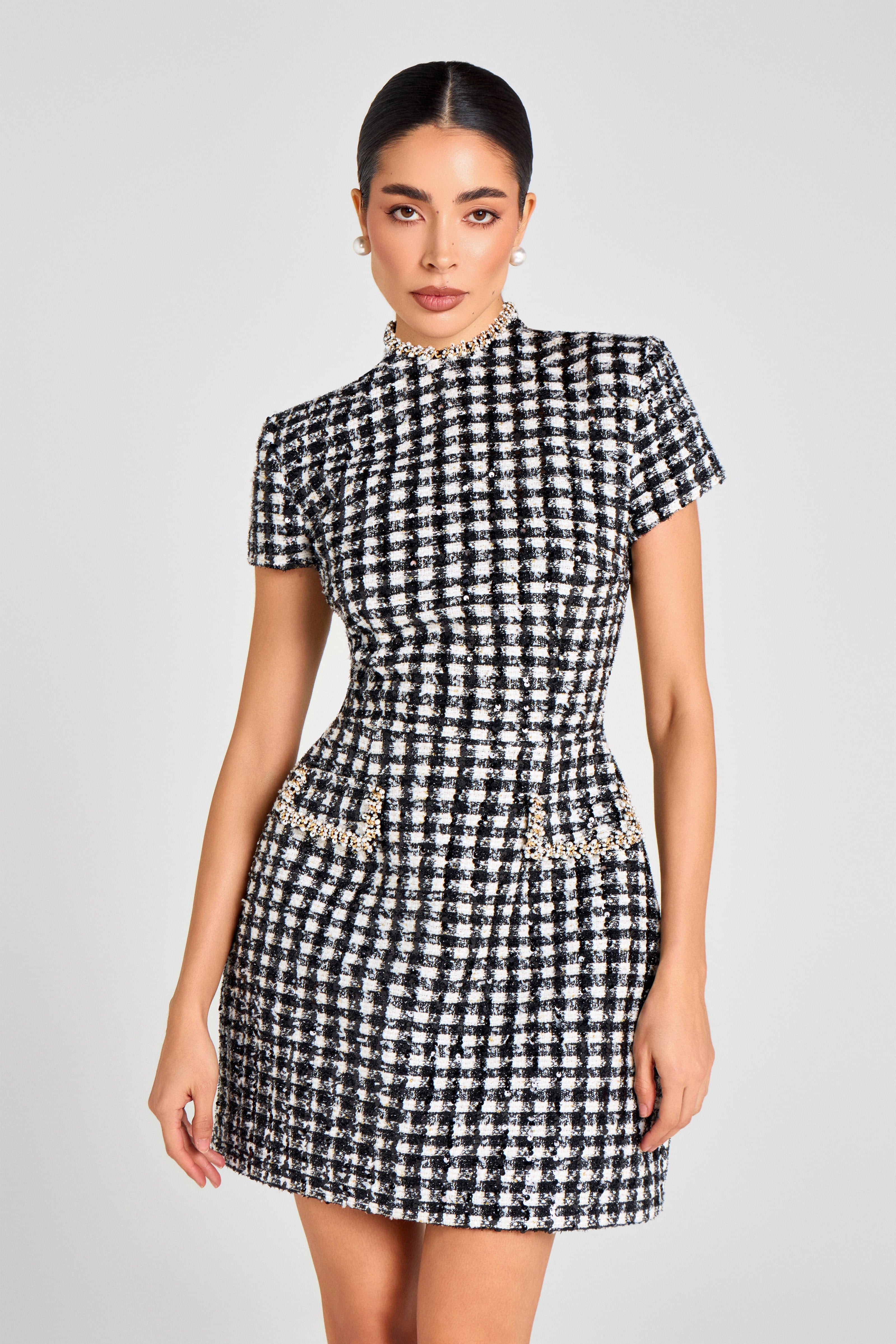 Mila Check Dress - Image 2