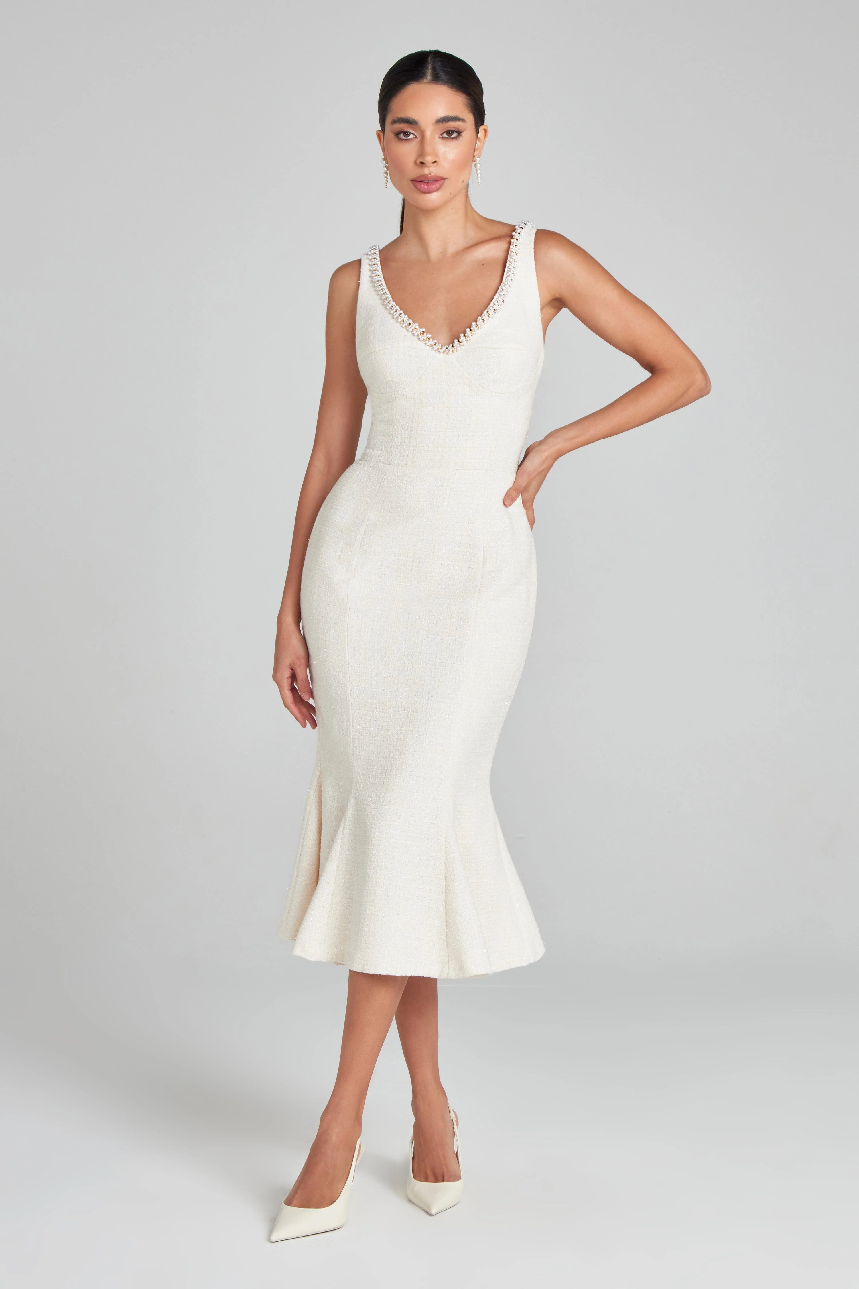 Penelope Ivory Dress - Image 2