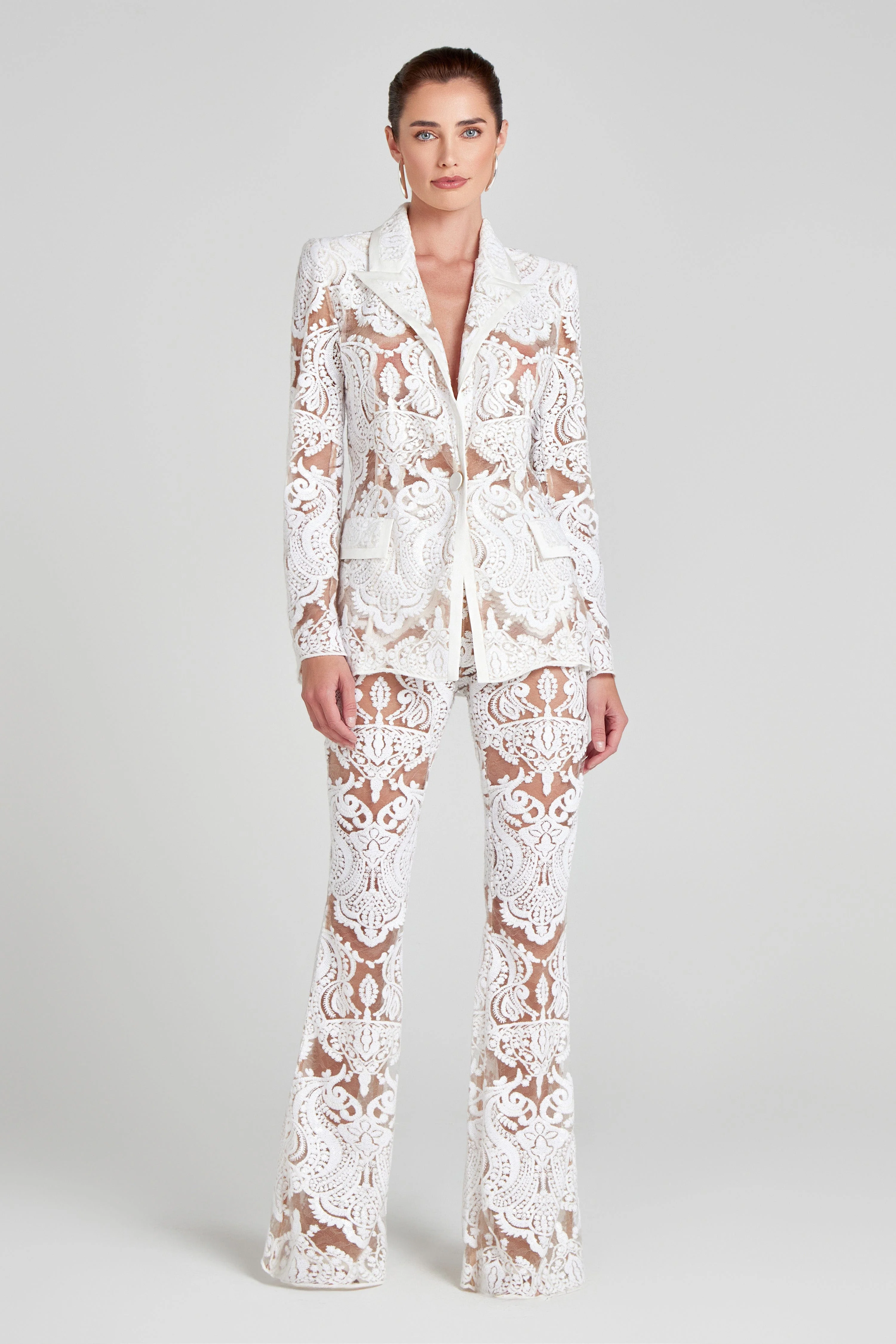 Piper White Blazer - Image 2