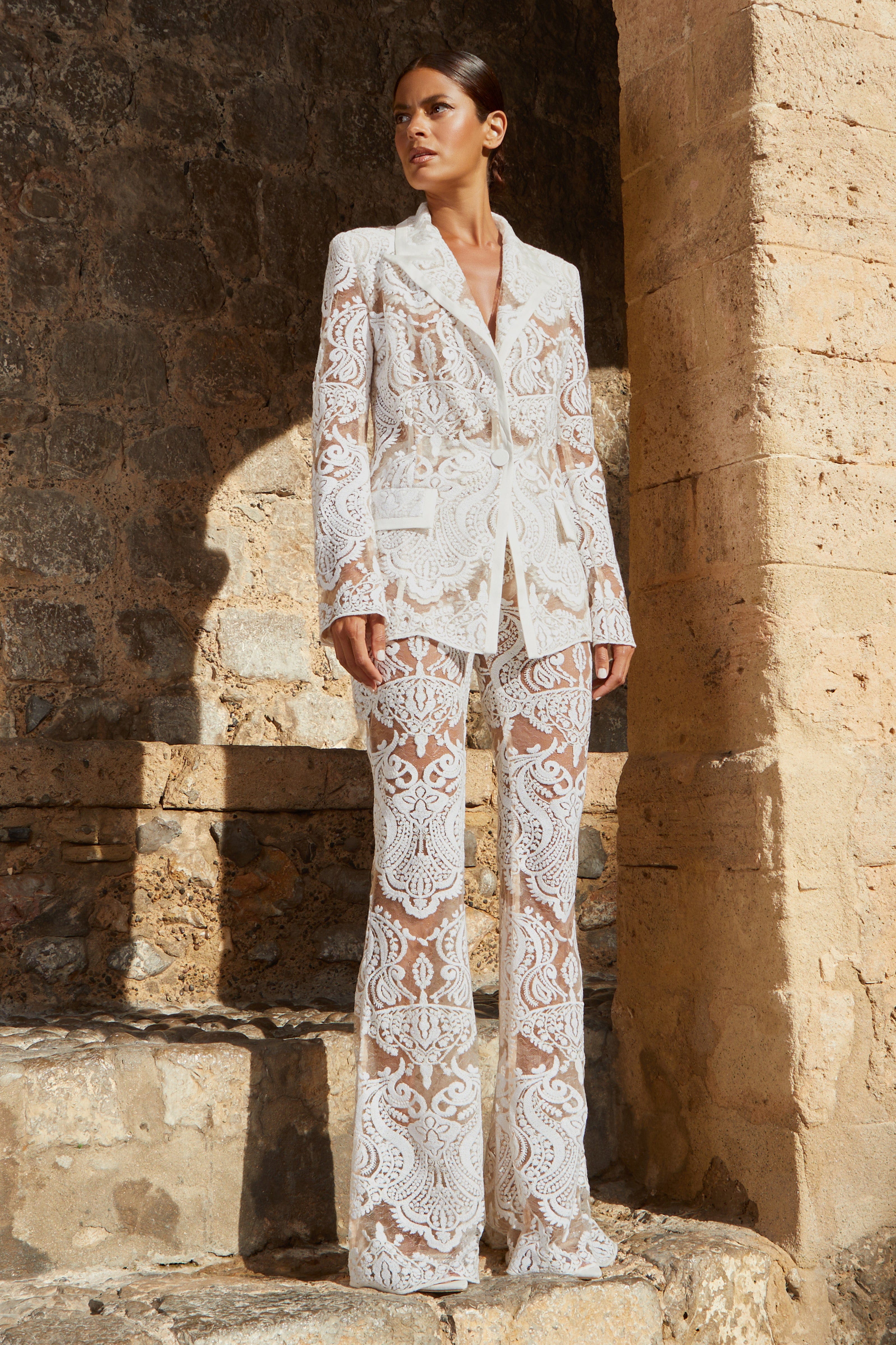 Piper White Blazer - Image 6