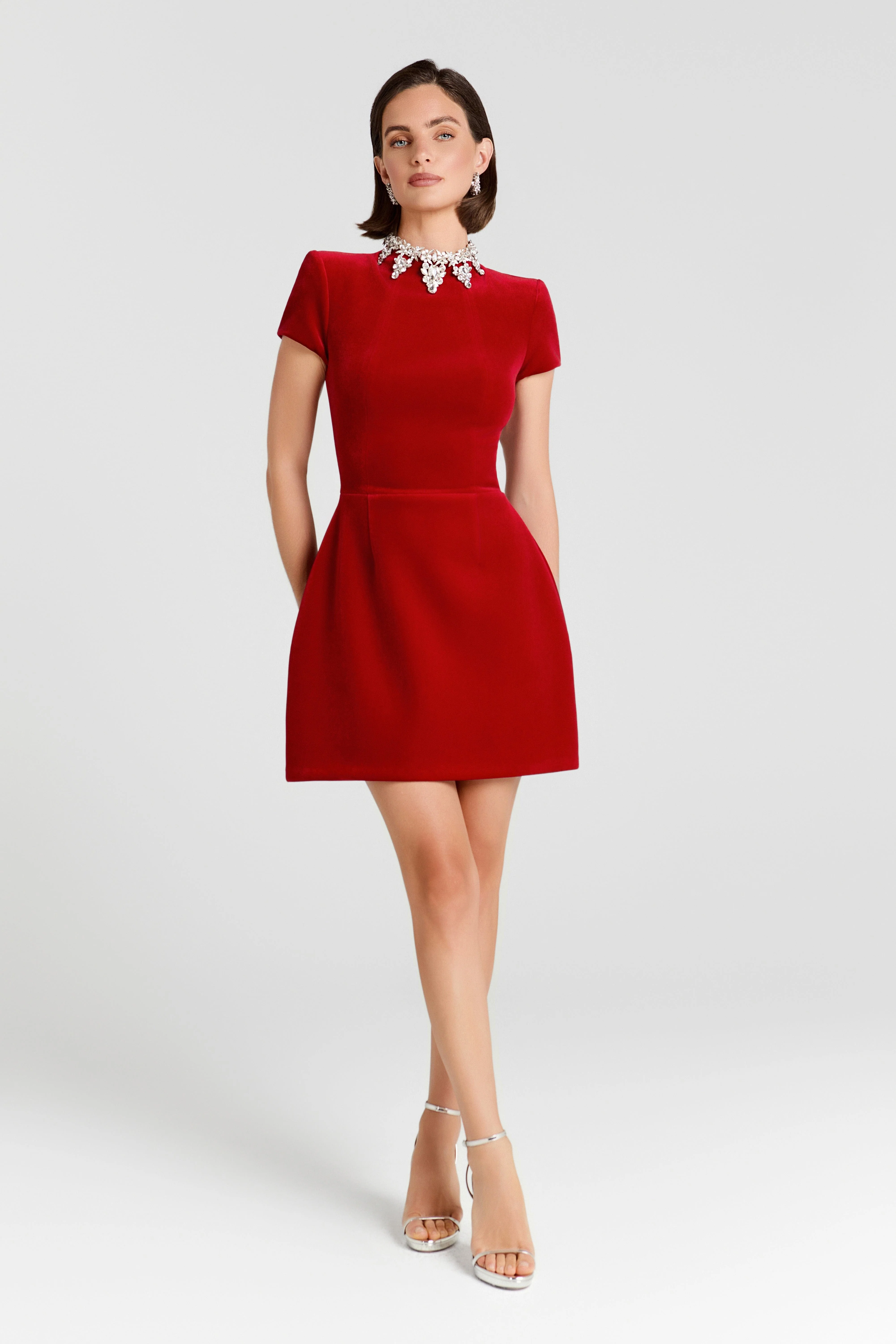 Regan Red Dress - Image 2
