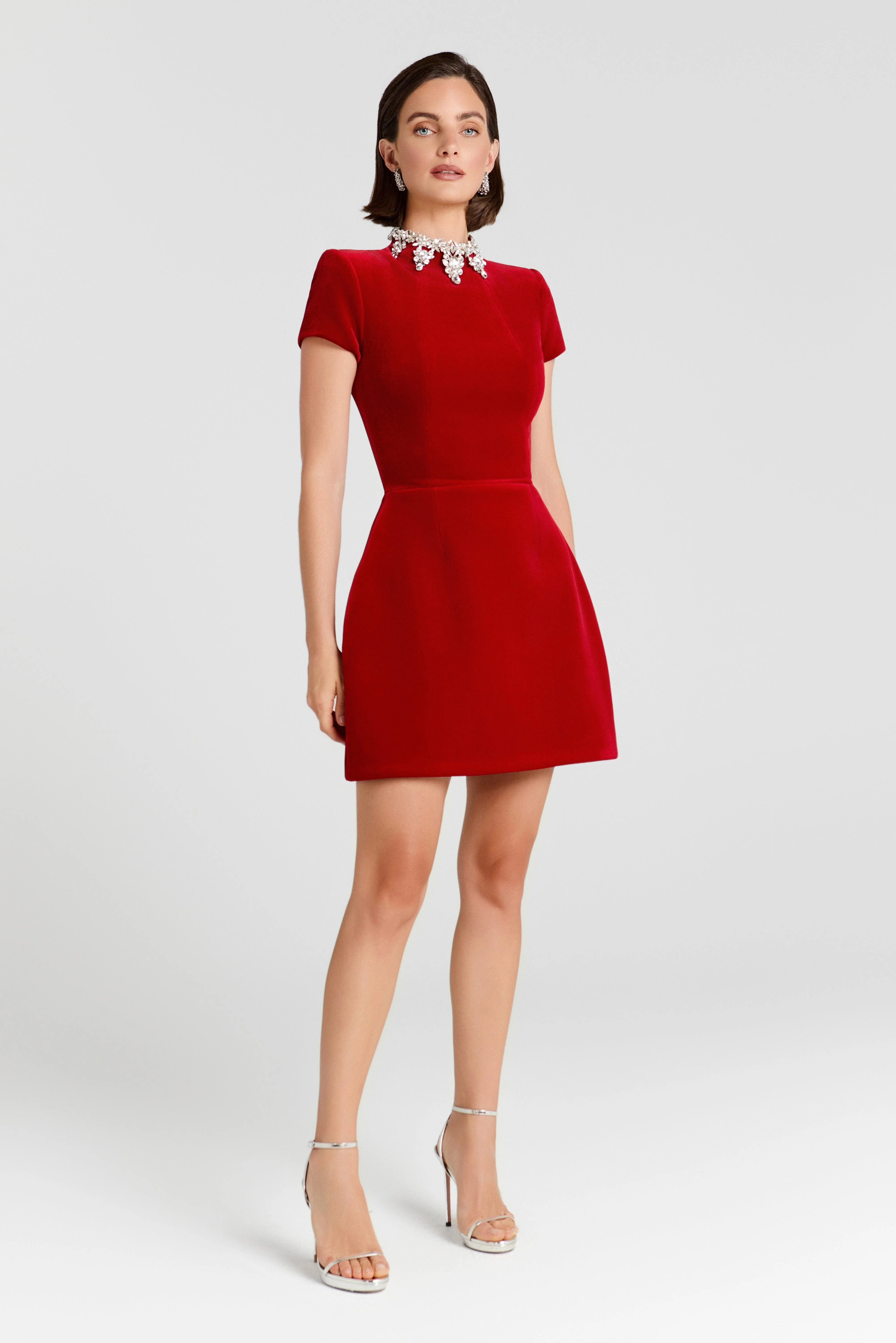 Regan Red Dress - Image 3