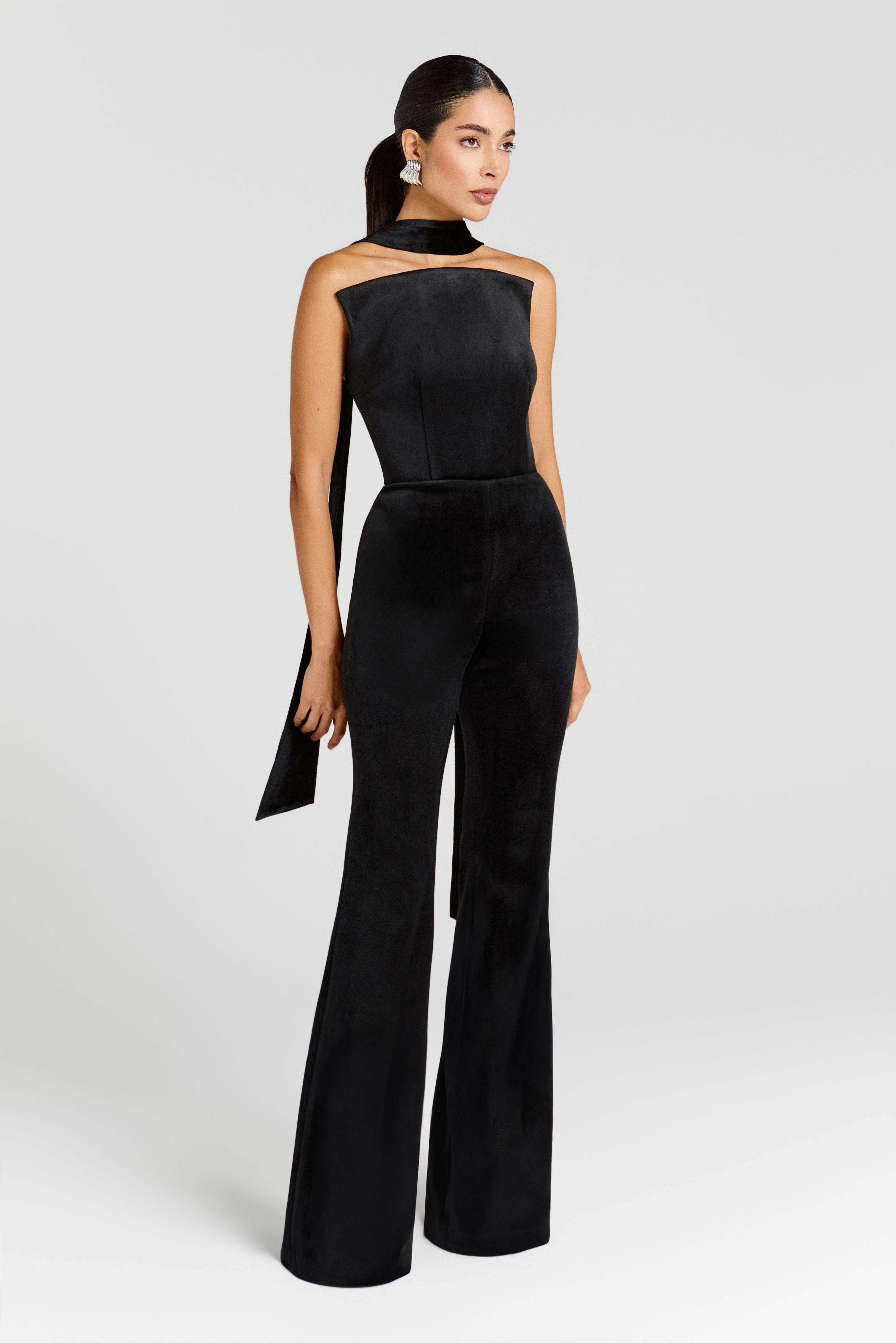 Talia Black Jumpsuit - Image 3