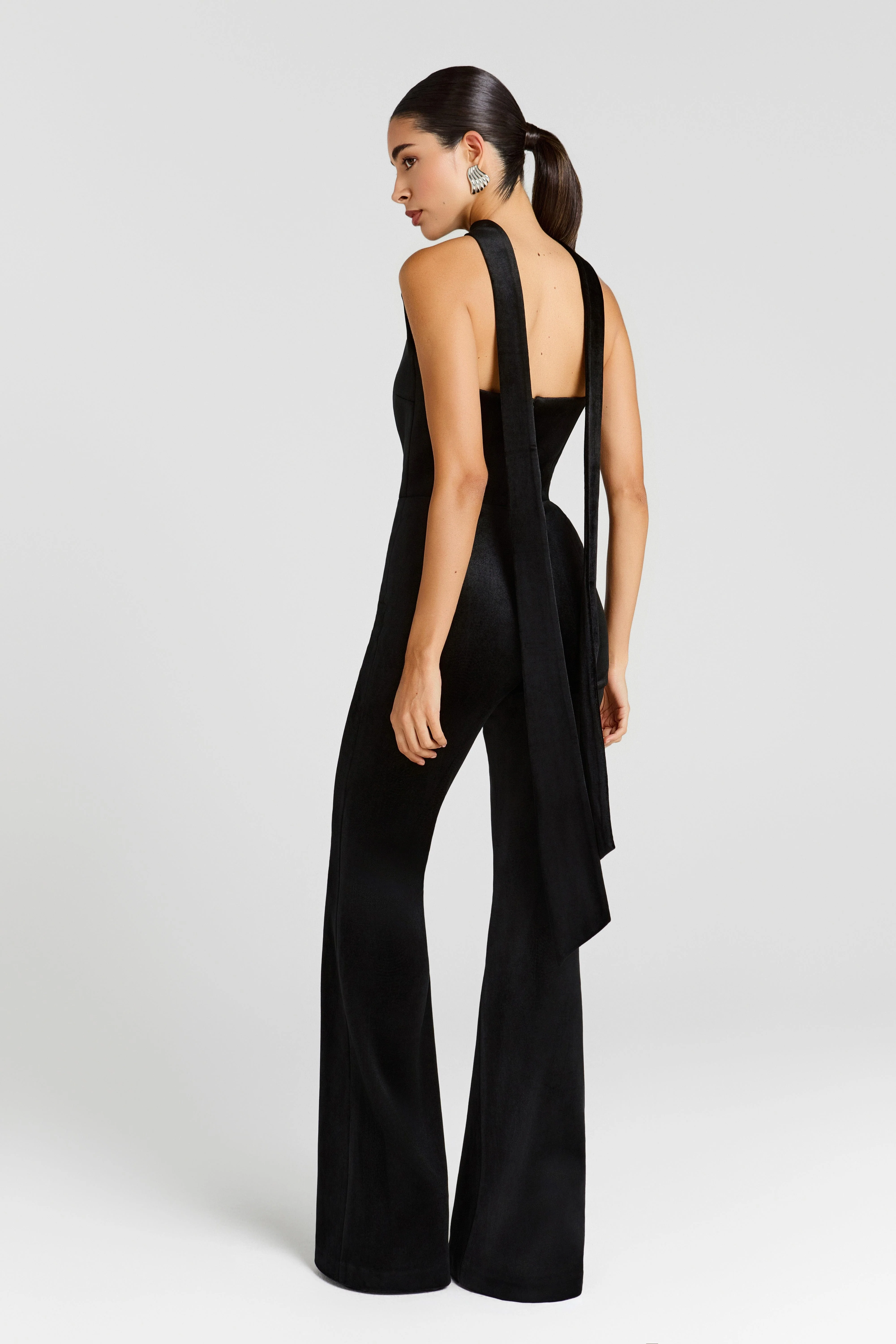 Talia Black Jumpsuit - Image 4